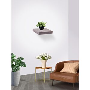 رف حائط مصنوع من الخشب رمادي  25  سم ميسون
