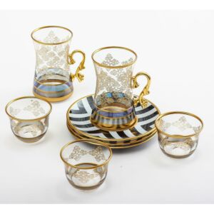 طقم قهوة وشاي Beauty- ل6 أشخاص