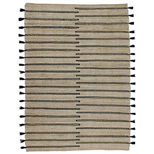 سجادة اريستان 200x300 سم حياكة يدوية - بيج واسود