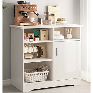 ركن قهوة رونا عصري - أبيض