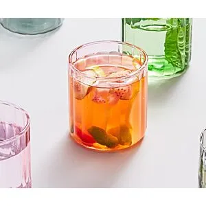 Water Cup Wide Line - Pink