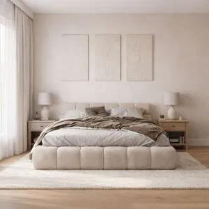 سرير كينغ أرضي فروست - 180x200 سم