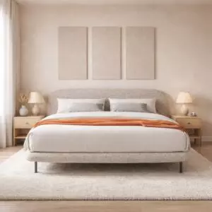 سرير سوبر كينغ روسيل - 200x200 سم