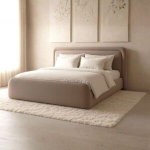 سرير كينغ ايدوان 180x200 سم - بني