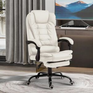 كرسي مكتب كومفورت - ابيض