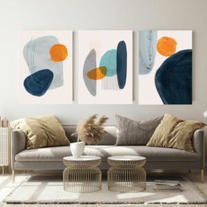 طقم 3 لوحات مودرن بريستيج