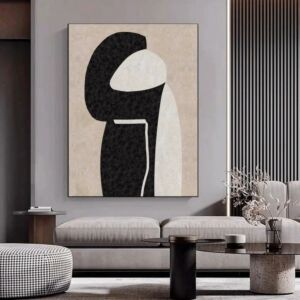 لوحة فن تجريدي مودرن سارون