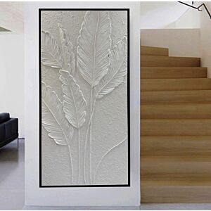 لوحة جدارية فنية وندر 70x150 سم - برواز اسود