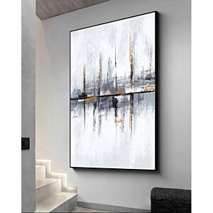لوحة جدارية تجريدي مودرن رامكو