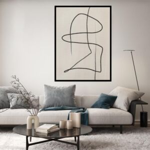 لوحة جدارية فنية مدرن رود - قماش كانفس