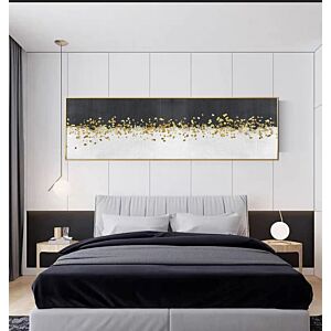 لوحة كانفس تجريدية روند