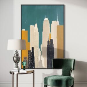 لوحة جدارية تجريدي - انجلوس