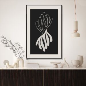 لوحة جدارية فنية مودرن بينكو