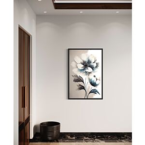 لوحة كانفاس لتغطية طبلون الكهرباء فلورز