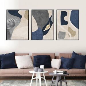 طقم لوحات 3 قطع جدارية ريماسا