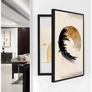 لوحة كانفس وندي - لتغطية طبلون الكهرباء