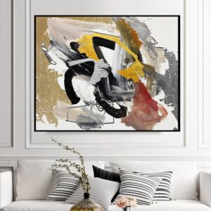 لوحه فنية تجريدية لاريسا