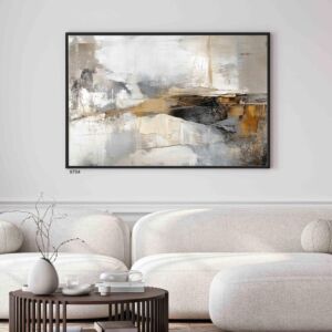 لوحة جدارية فنية مودرن جولدن بتلزال