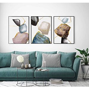 طقم لوحات 3 قطع اشيا