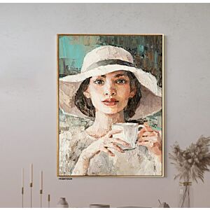 لوحة جدارية القهوة