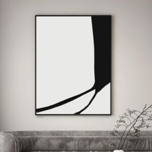 لوحة جدارية فنية كانفس سباي 100x150 سم - برواز اسود