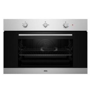 فرن وشواية غاز أيه إي جي مدمج بيلت ان - ستيل