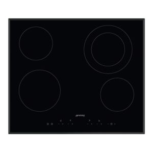 سطح سميج كهربائي 60 سم مدمج - بلت ان - مع 4 عيون و تحكم باللمس - اسود