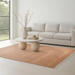 سجادة مودرن ميرال 150x230 سم - برتقالي