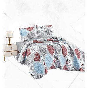 طقم لحاف كينغ ساني 4 قطع مشجر