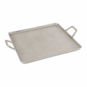 صينية تقديم مربعة بمقابض همفري من أورو - فضي