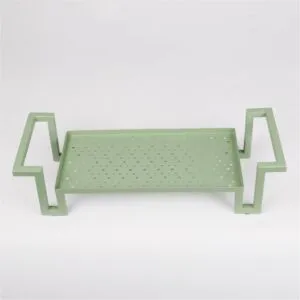 صينية تقديم حجم صغير من كربون - اخضر