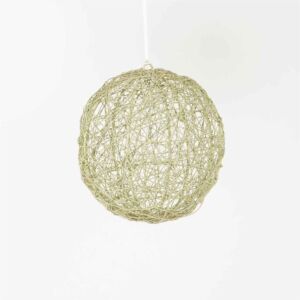 زينة معلقة كرة شبكية كبير من أزهى - اخضر