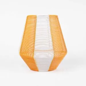 حامل شموع كبير من ميموسا - برتقالي