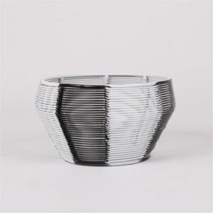 سلة تخزين حجم متوسط من ميموسا - اسود