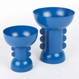 Large Serving Bowl in Bright Blue