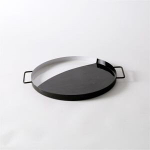 صينية تقديم من قيبوس - اسود