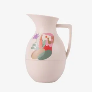 ترمس شاي وقهوة من فيولا 1 لتر - بيج ومتعدد الالوان