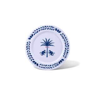 صينية تقديم من أليثيا - ابيض وازرق