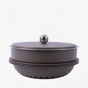 سخان طعام 3 لتر من أليثيا - بني