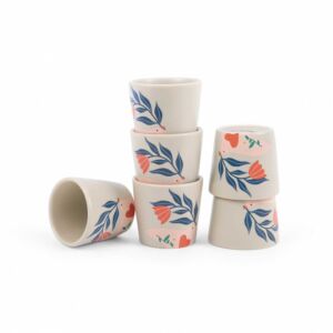 طقم فنجان قهوة من بيلينا 6 قطع