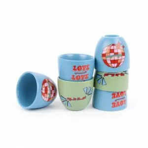 طقم فنجان قهوة من أزيلا - 6 قطع