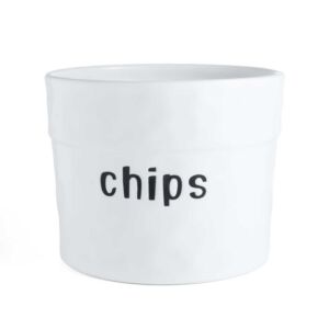 صحن مكسرات ناتشوز من ديليونا - ابيض واسود