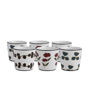 طقم فنجان قهوة من ديليونا - 6 قطع