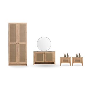 طقم وحدات غرفة نوم سيرينيتي- 5 قطع