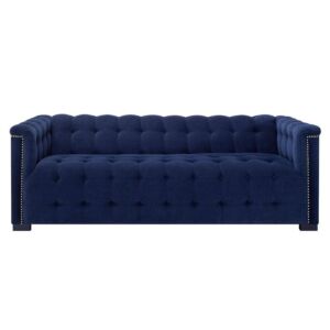 كنبة روسان 3 مقاعد - أزرق