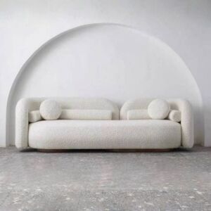 كنبة مارسيل 3 مقاعد - اوف وايت