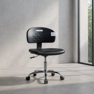 كرسي كاونتر بروبلين بدون يد اسود الموديل CH19-1AS