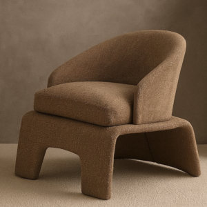 كرسي مفرد اروندا - بني