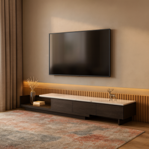 طاولة تلفزيون اليجانت - اسود