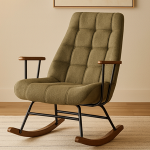 كرسي هزاز اوليفيا - أخضر